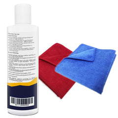 Rawtech Combo of Car Shampoo (250ml) and 2 Microfibre Cleaning Cloth (40 cm x 40 cm)