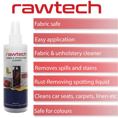 Rawtech Carpet Fabric and Upholstery Cleaner (250 ml)