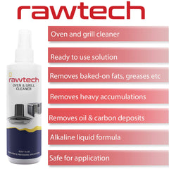 Rawtech Oven and Grill Cleaner Spray Bottle (250 ml)