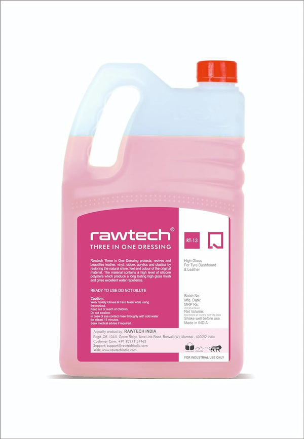 Rawtech Paste Car Polish for Leather, Tyres, Dashboard, Metal Parts