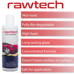 Rawtech Wonder Wash Car Shampoo (250 ml)