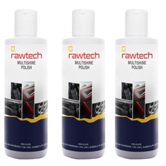 Rawtech Longlasting Multineshine Liquid Polish (250 ml Pack of 3)