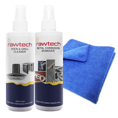 Rawtech Ivy Home Appliance Care Kit of Oven and Grill Cleaner/Metal Corrosion Remover 250ml and Microfiber Cloth