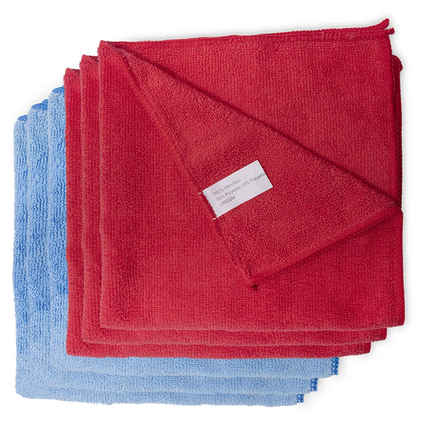 Rawtech Microfibre Cleaning Cloth - 40 cm x 40 cm Pack of 6