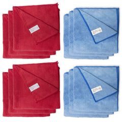 Rawtech Microfibre Cleaning Cloth - 40 cm x 40 cm Pack of 12